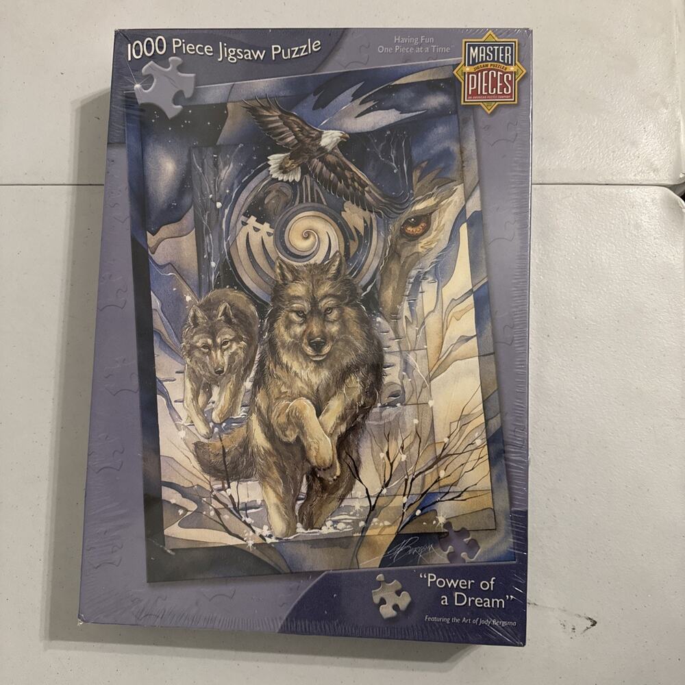 NEW/SEALED Master Pieces “Power of a Dream” 1000 PC Puzzle